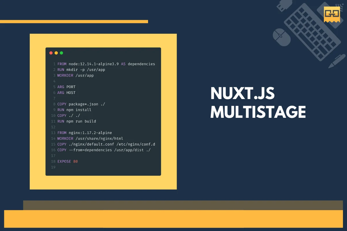 สร้าง Docker image Nuxt.js ลีนๆ ด้วย Multi-stage Builds